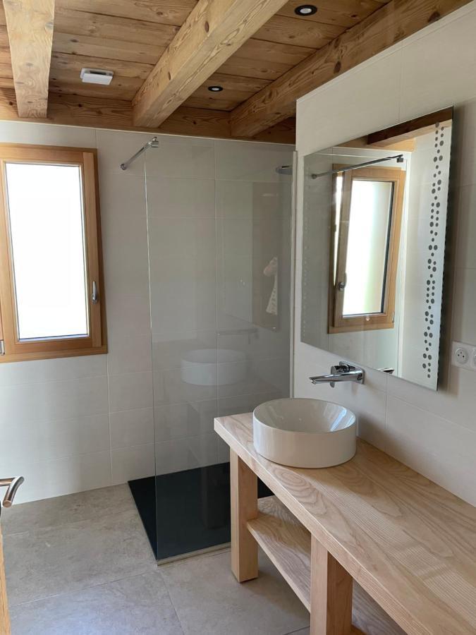 מלבויסון Chalets Coeur Du Lac מראה חיצוני תמונה