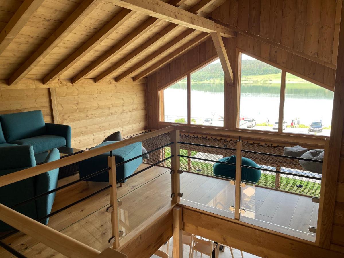 מלבויסון Chalets Coeur Du Lac מראה חיצוני תמונה