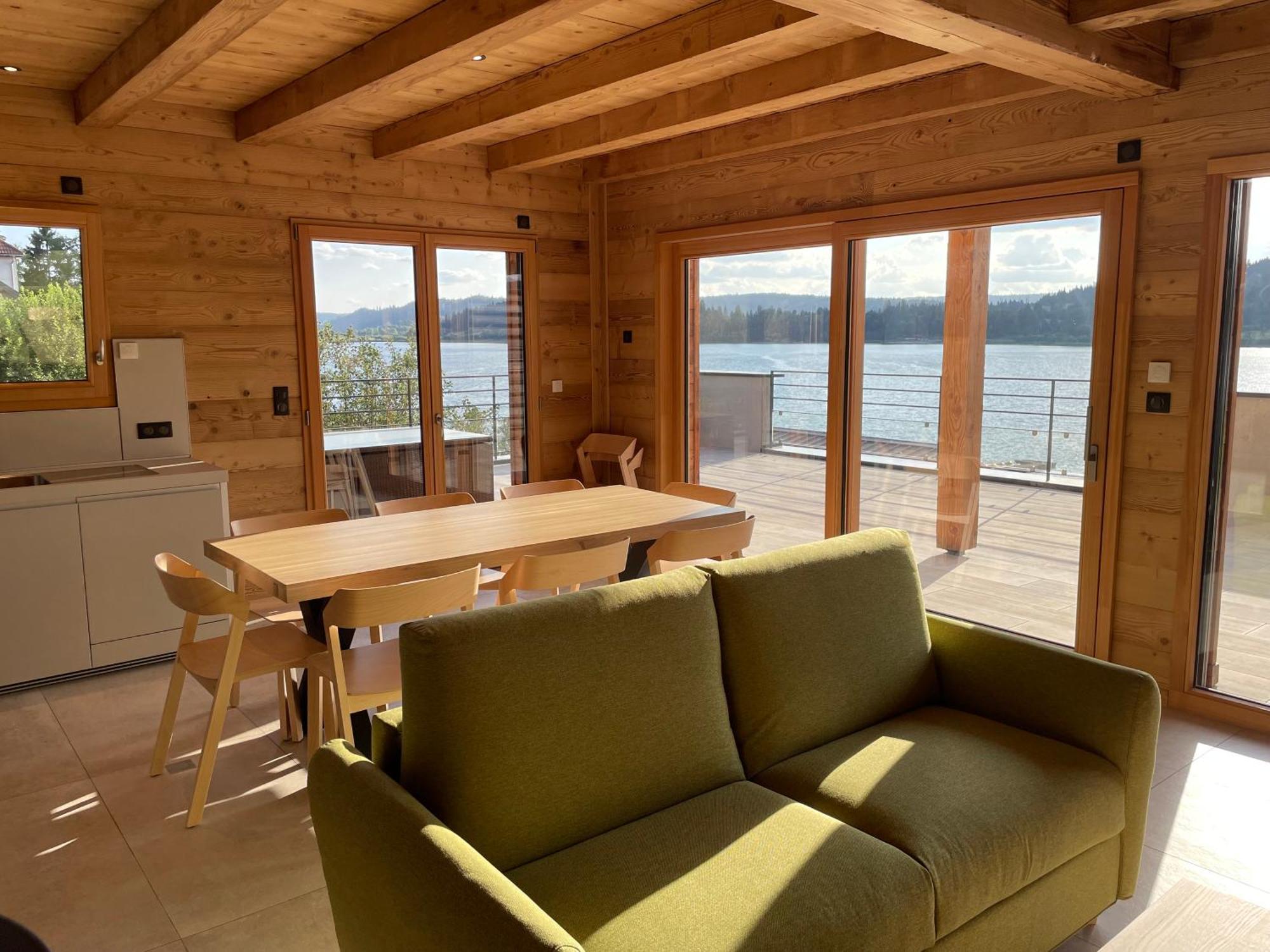 מלבויסון Chalets Coeur Du Lac מראה חיצוני תמונה